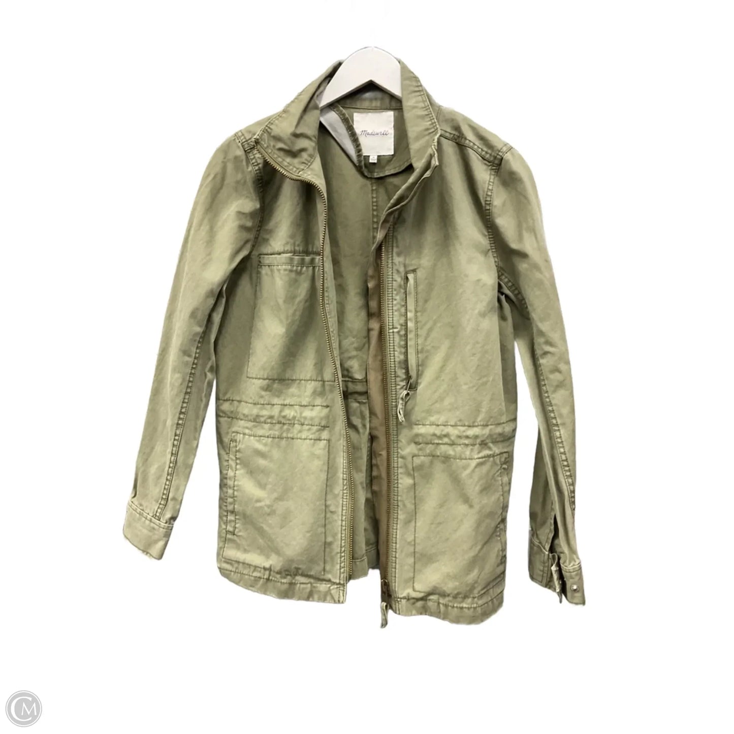 Jacket Utility By Madewell In Green, Size: M