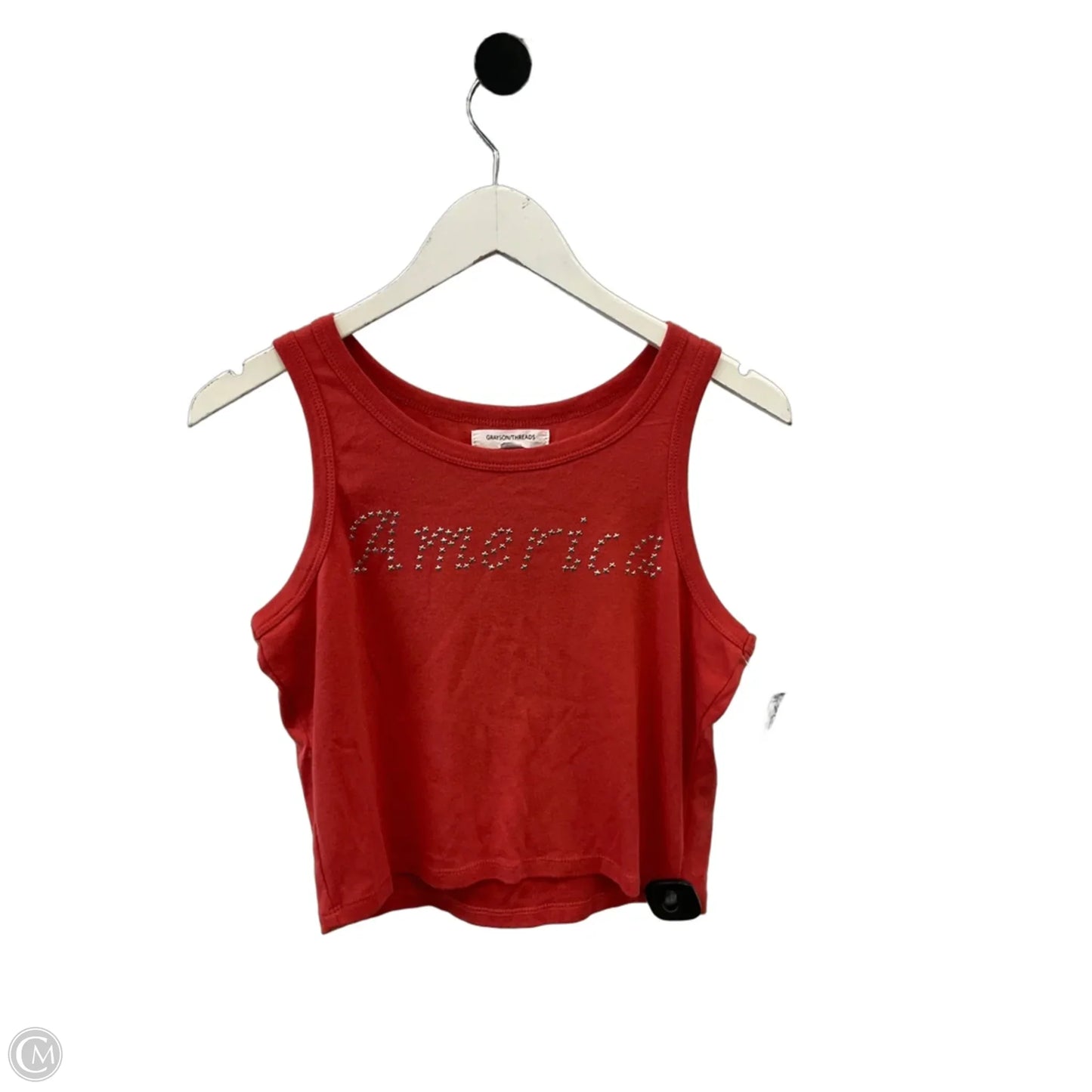 Tank Top By Grayson Threads In Orange, Size: Xl