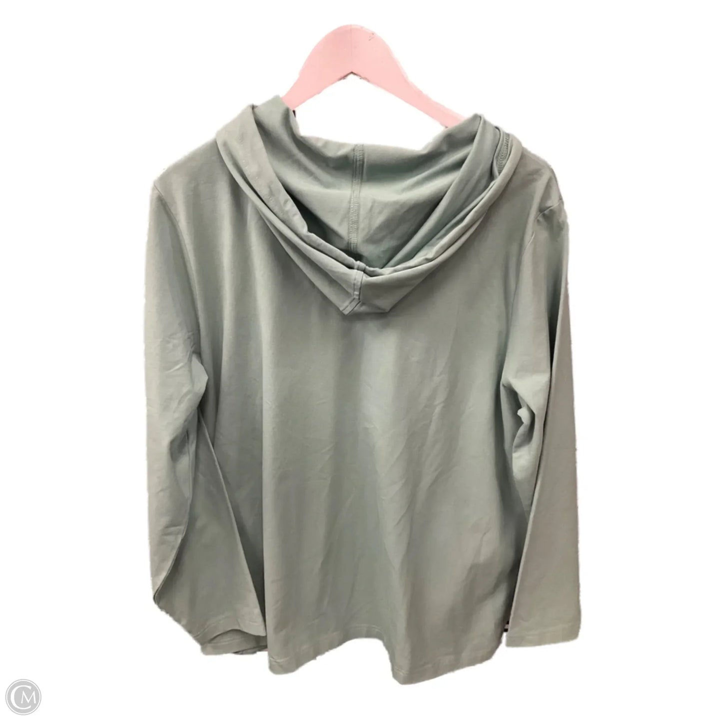 Athletic Jacket By Style And Company In Green, Size: 2x