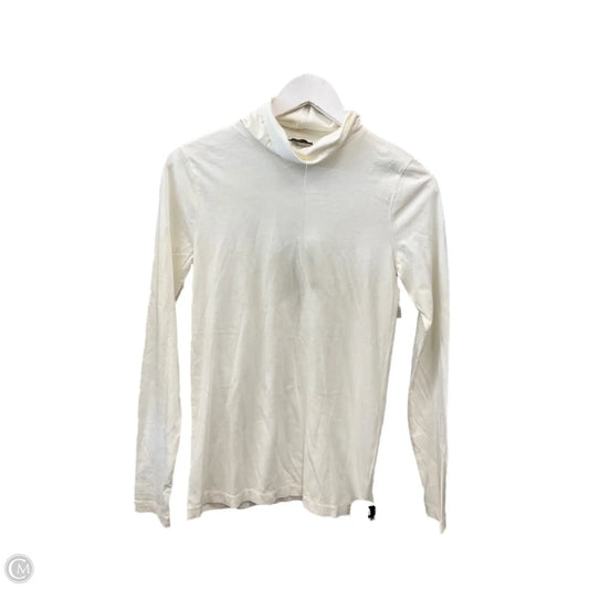 Top Long Sleeve Basic By J. Crew In Cream, Size: S