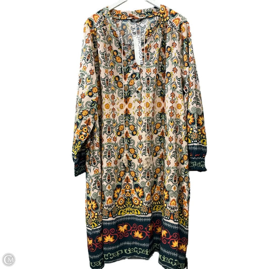 Dress Casual Midi By Bloomchic In Green, Size: 3x