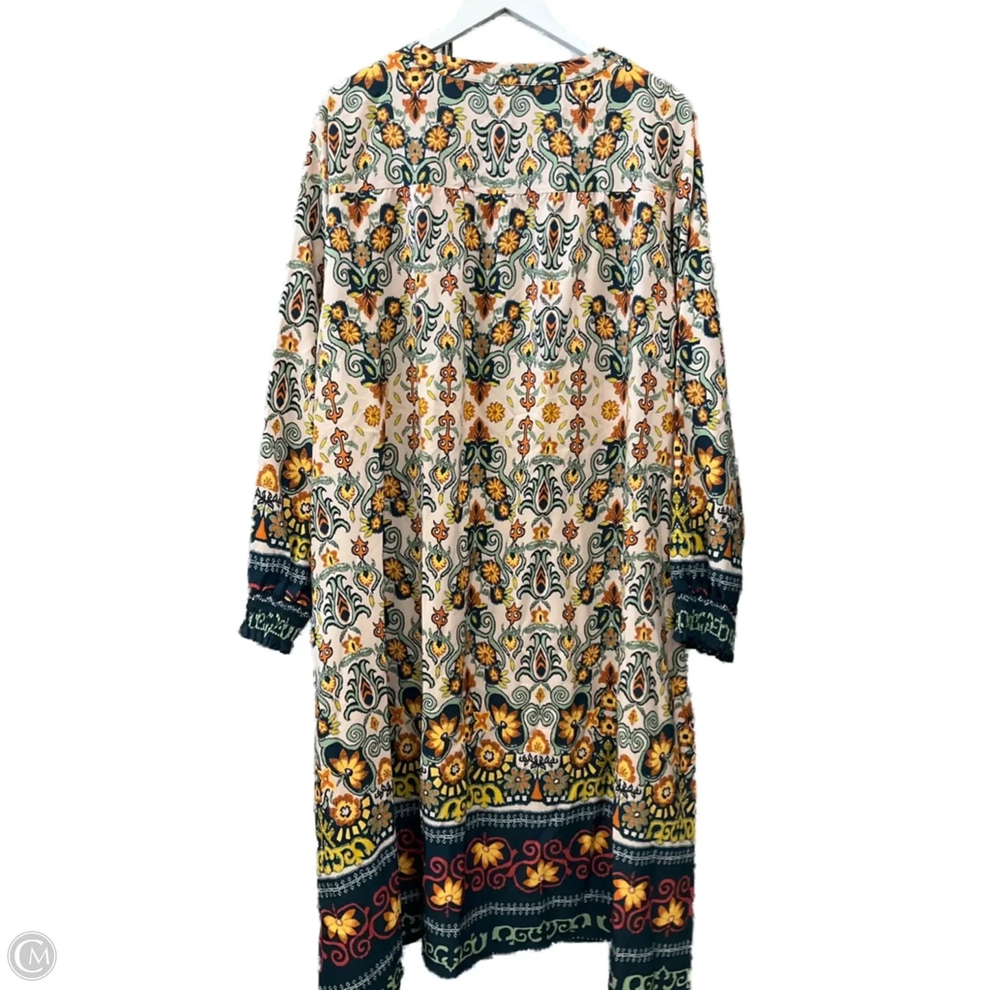 Dress Casual Midi By Bloomchic In Green, Size: 3x