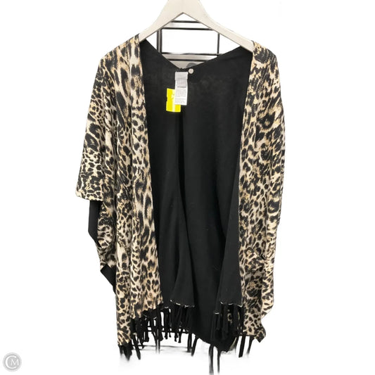 Shawl By Chicos In Animal Print, Size: Osfm