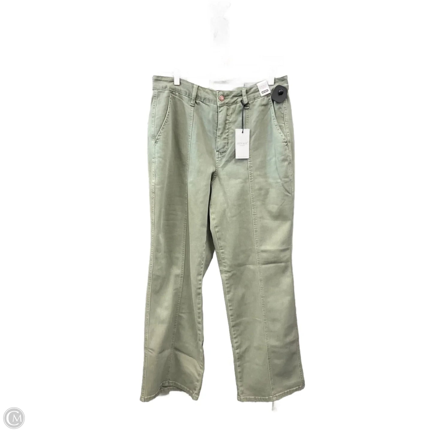 Jeans Wide Leg By Judy Blue In Green, Size: 14