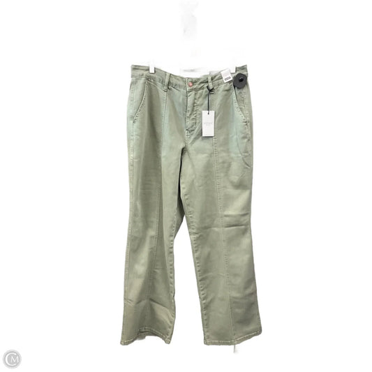 Jeans Wide Leg By Judy Blue In Green, Size: 14