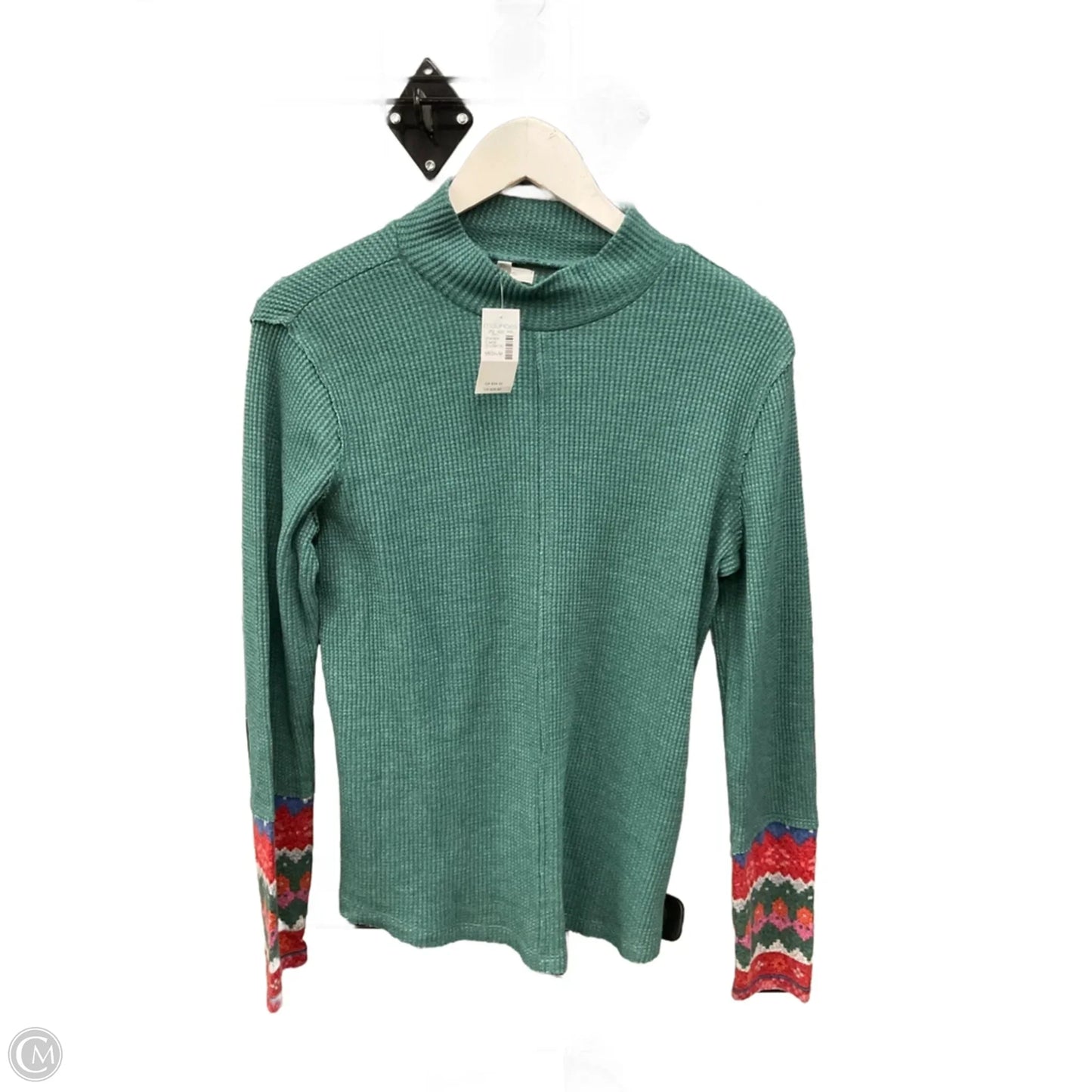 Top Long Sleeve By Maurices In Green, Size: M