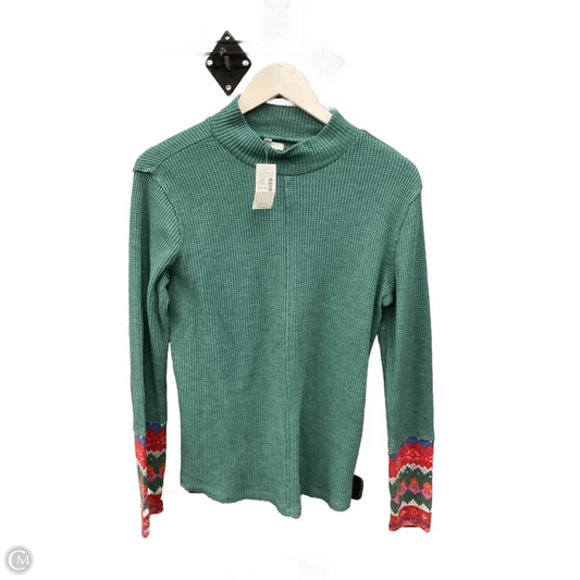 Top Long Sleeve By Maurices In Green, Size: M