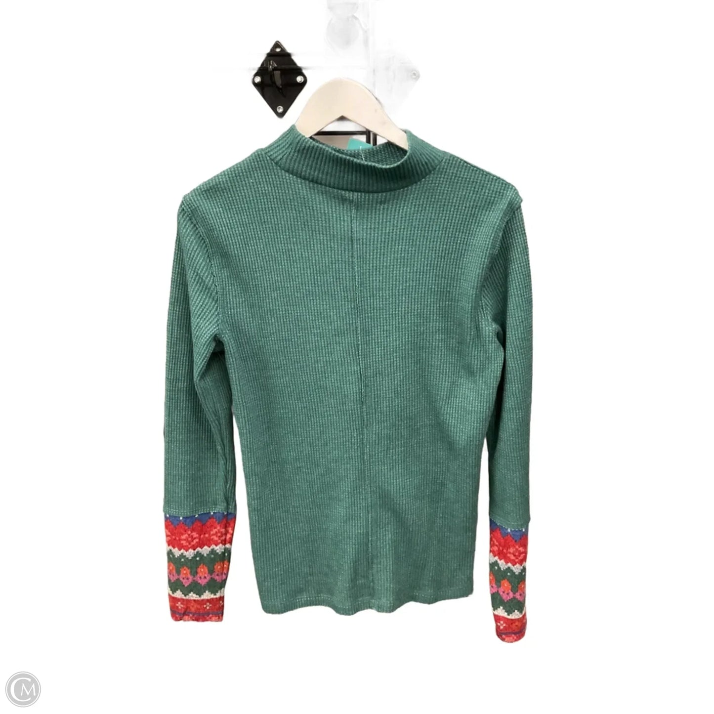 Top Long Sleeve By Maurices In Green, Size: M