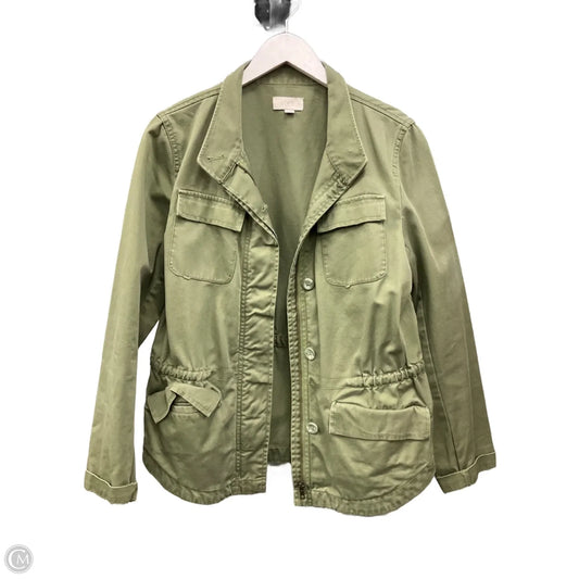Jacket Utility By Loft In Green, Size: M