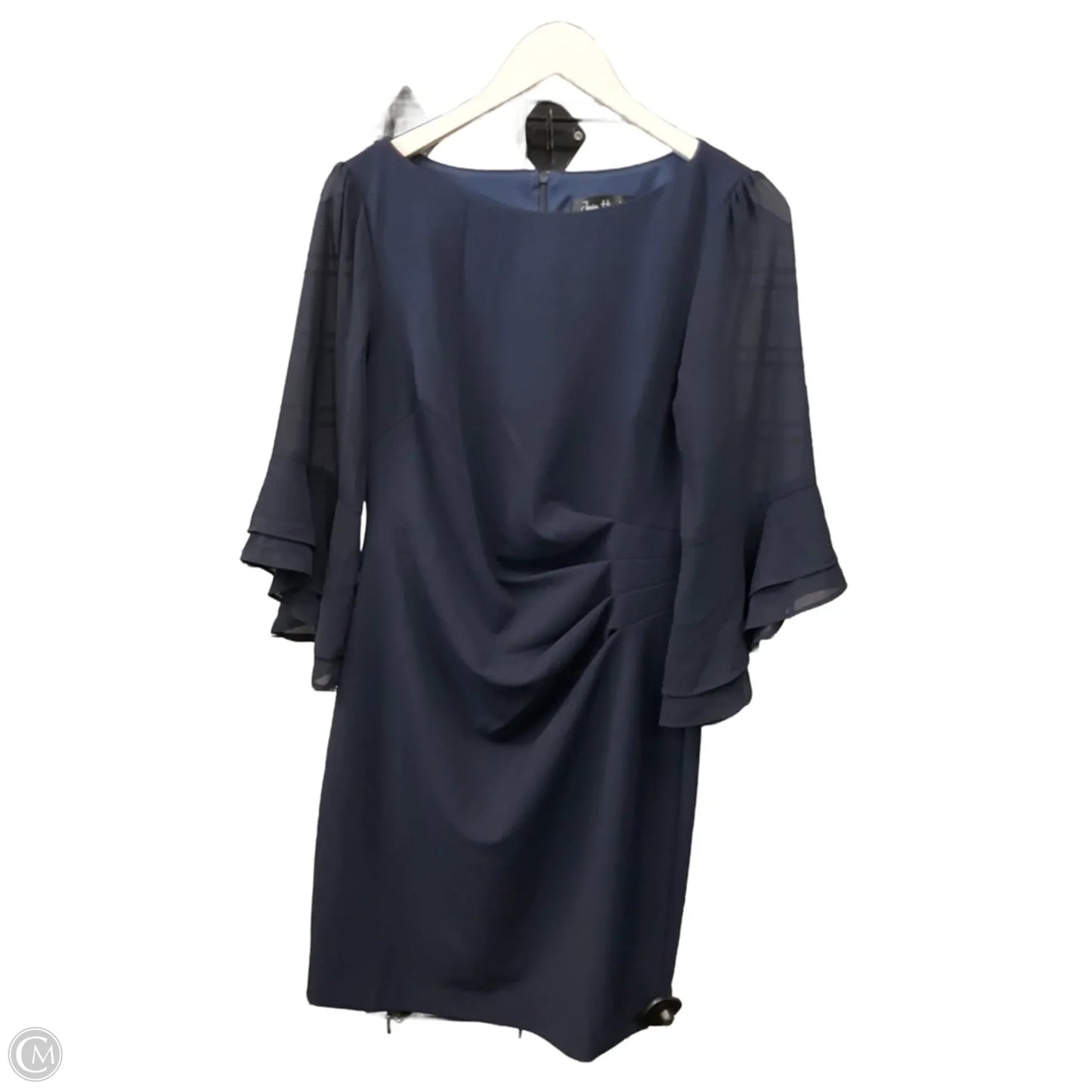 Dress Casual Midi By Jessica Howard In Navy, Size: M
