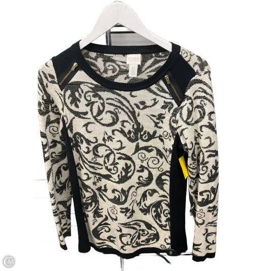 Sweater By Chicos In Gold, Size: S