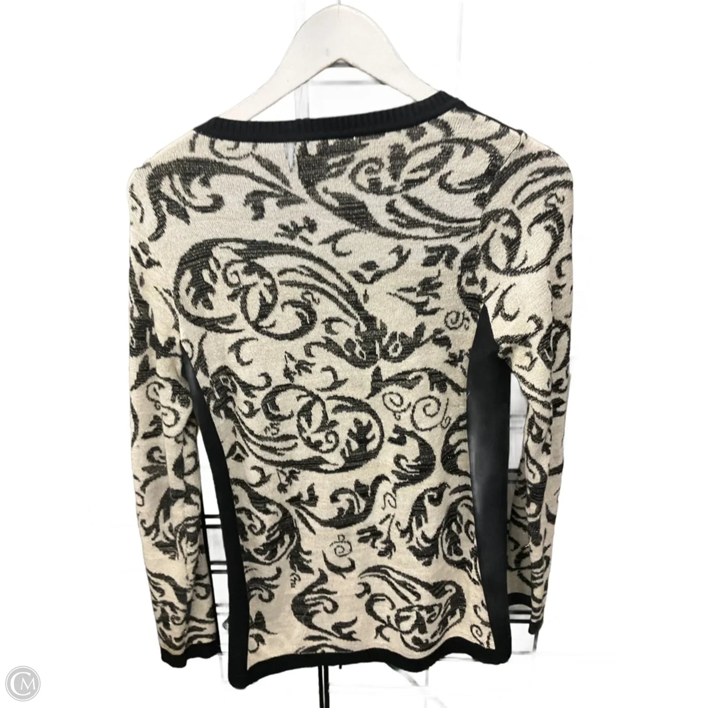 Sweater By Chicos In Gold, Size: S