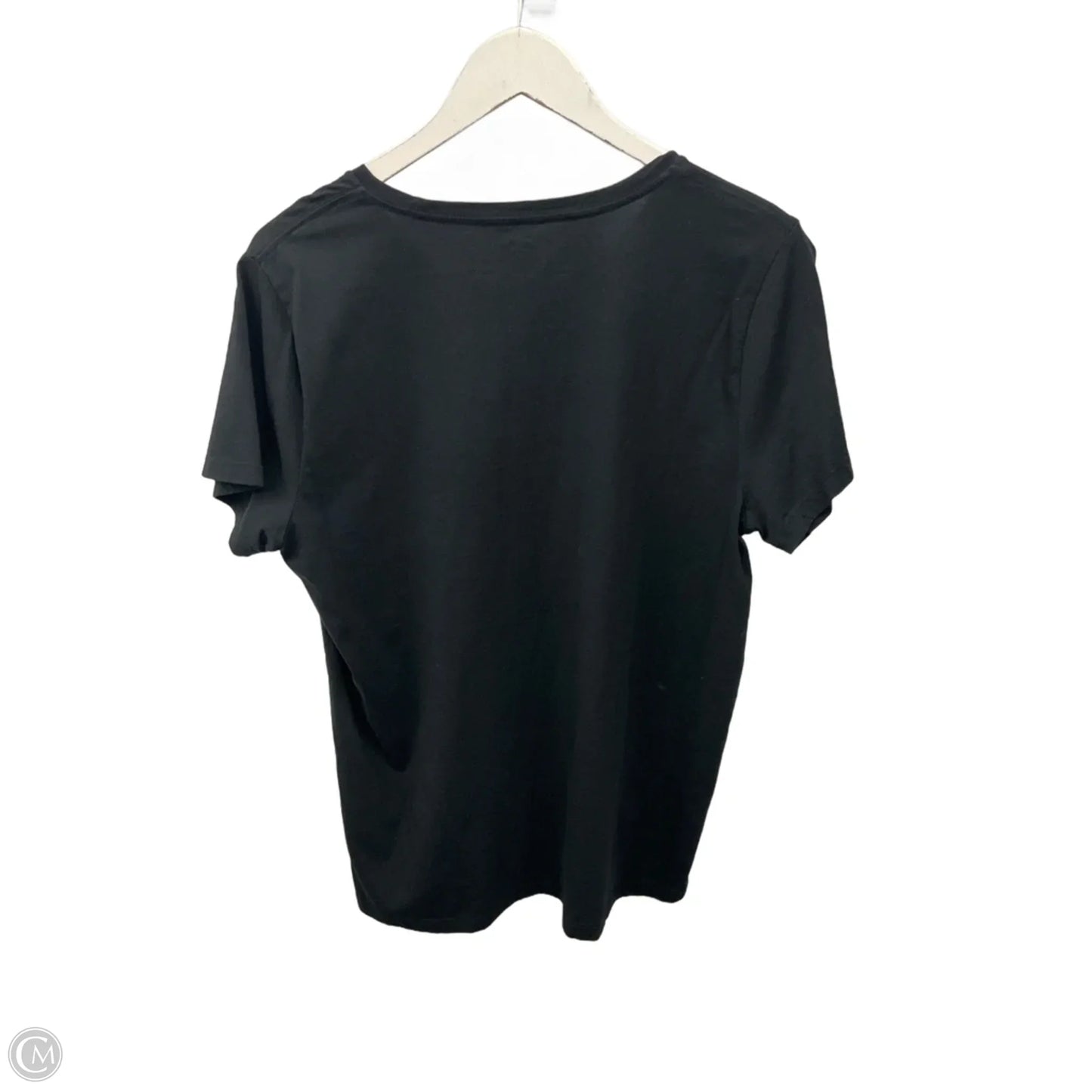 Top Short Sleeve By J. Crew In Black, Size: Xl
