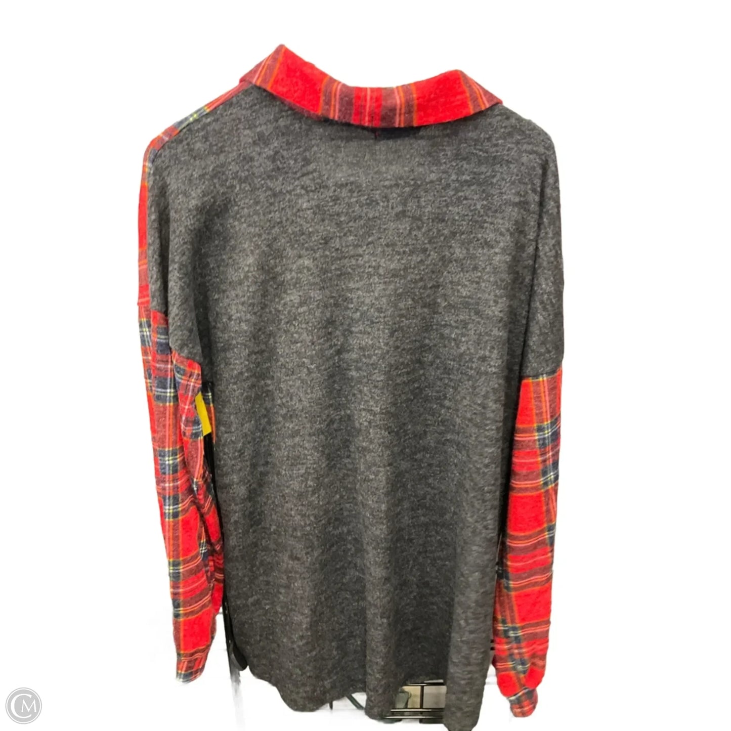 Top Long Sleeve By Heimish Usa In Red, Size: 3x