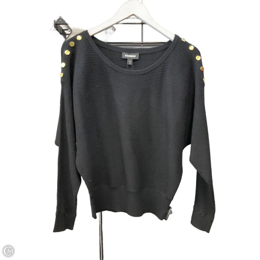 Top Long Sleeve By Express In Black, Size: M