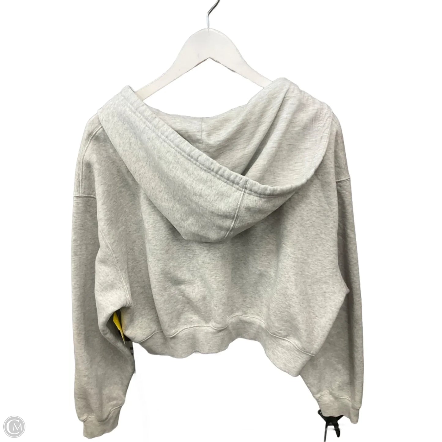 Athletic Jacket By New Balance In Grey, Size: M