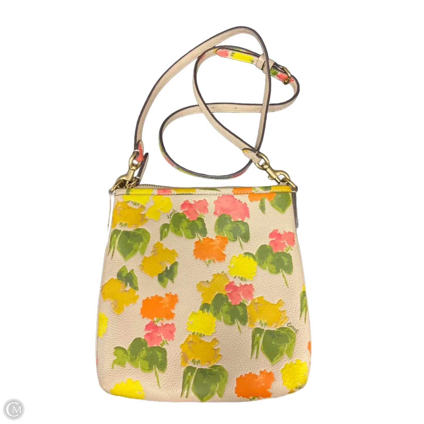 Crossbody Designer By Coach, Size: Small