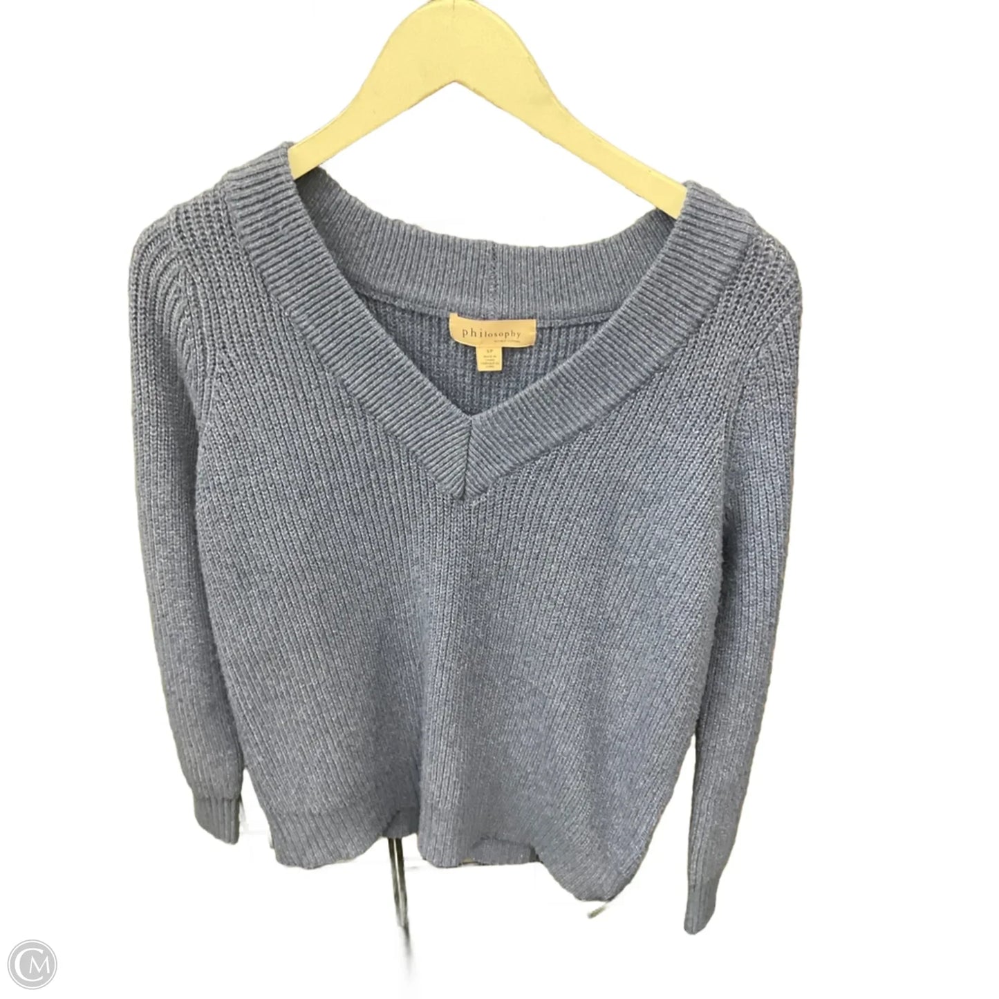 Sweater By Philosophy In Purple, Size: S