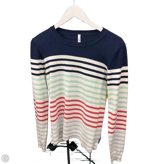 Top Long Sleeve By Southern Tide In Blue & Green, Size: S