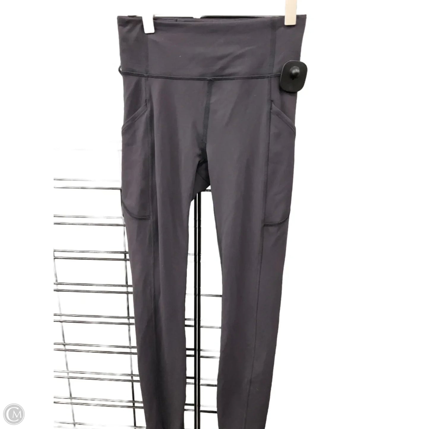 Athletic Leggings By Lululemon In Grey, Size: 4