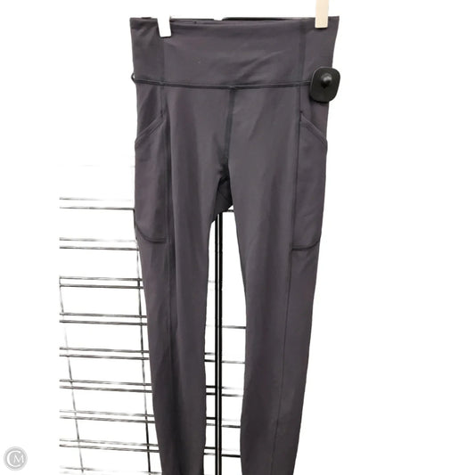 Athletic Leggings By Lululemon In Grey, Size: 4