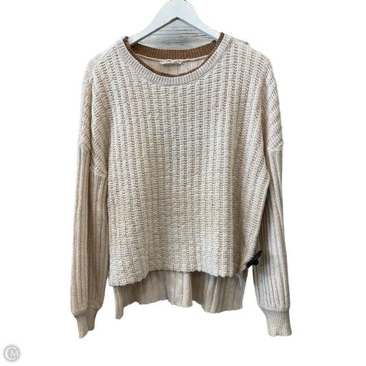 Top Long Sleeve By New In In Cream, Size: S