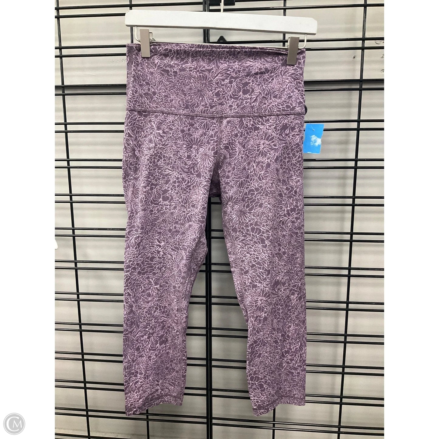 Athletic Leggings Capris By Lululemon In Purple, Size: 8