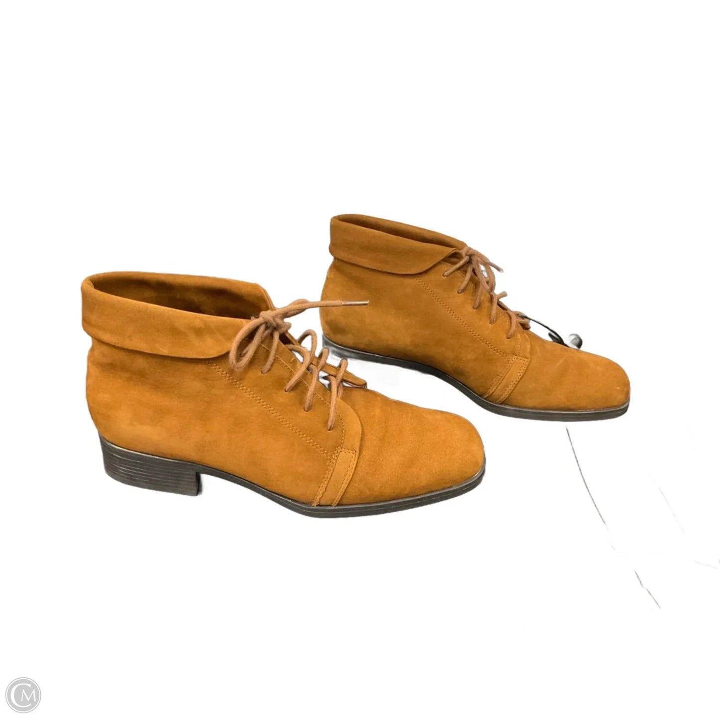 Boots Ankle Heels By St Johns Bay In Brown, Size: 7.5