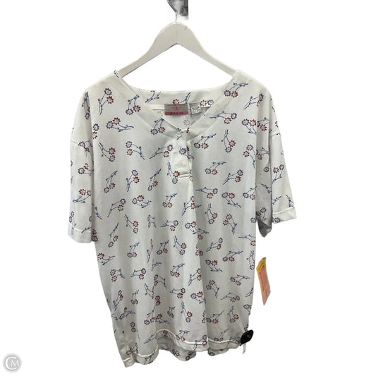 Top Short Sleeve By American Weekend In White, Size: 3x