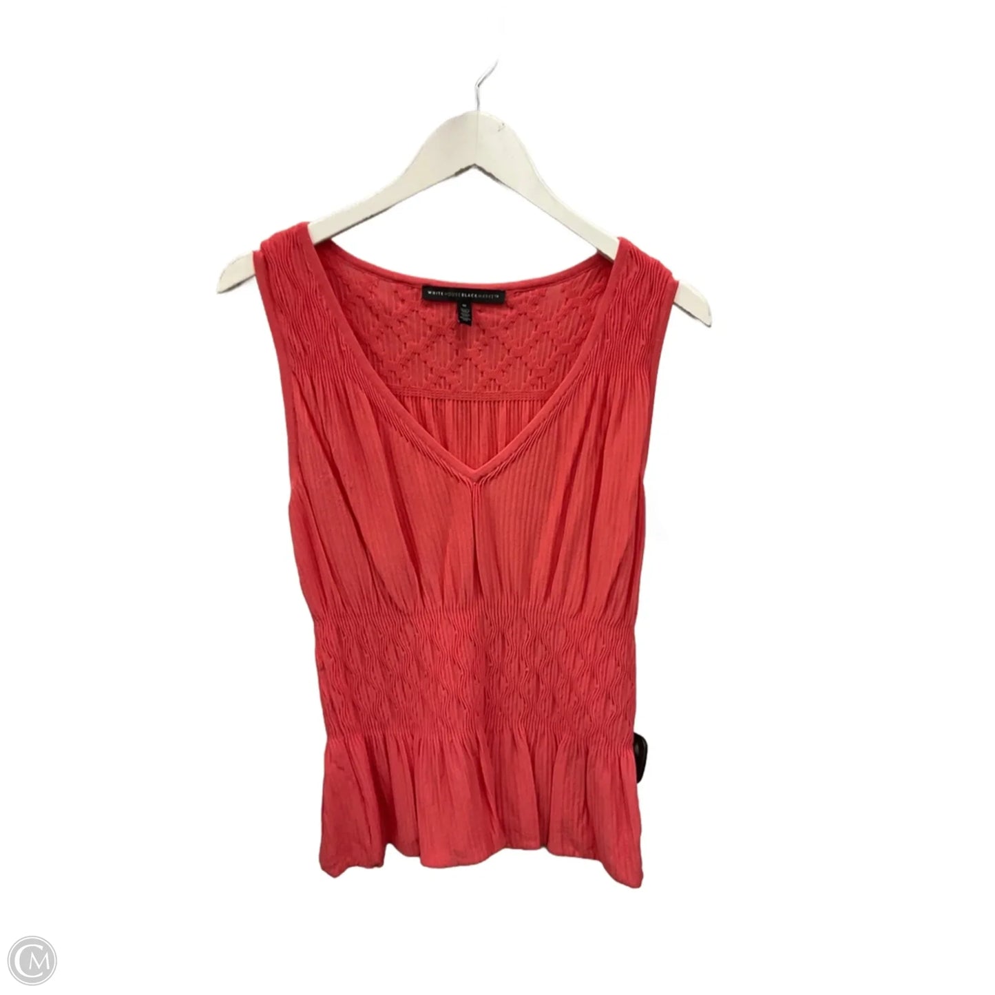 Top Sleeveless By White House Black Market In Peach, Size: M