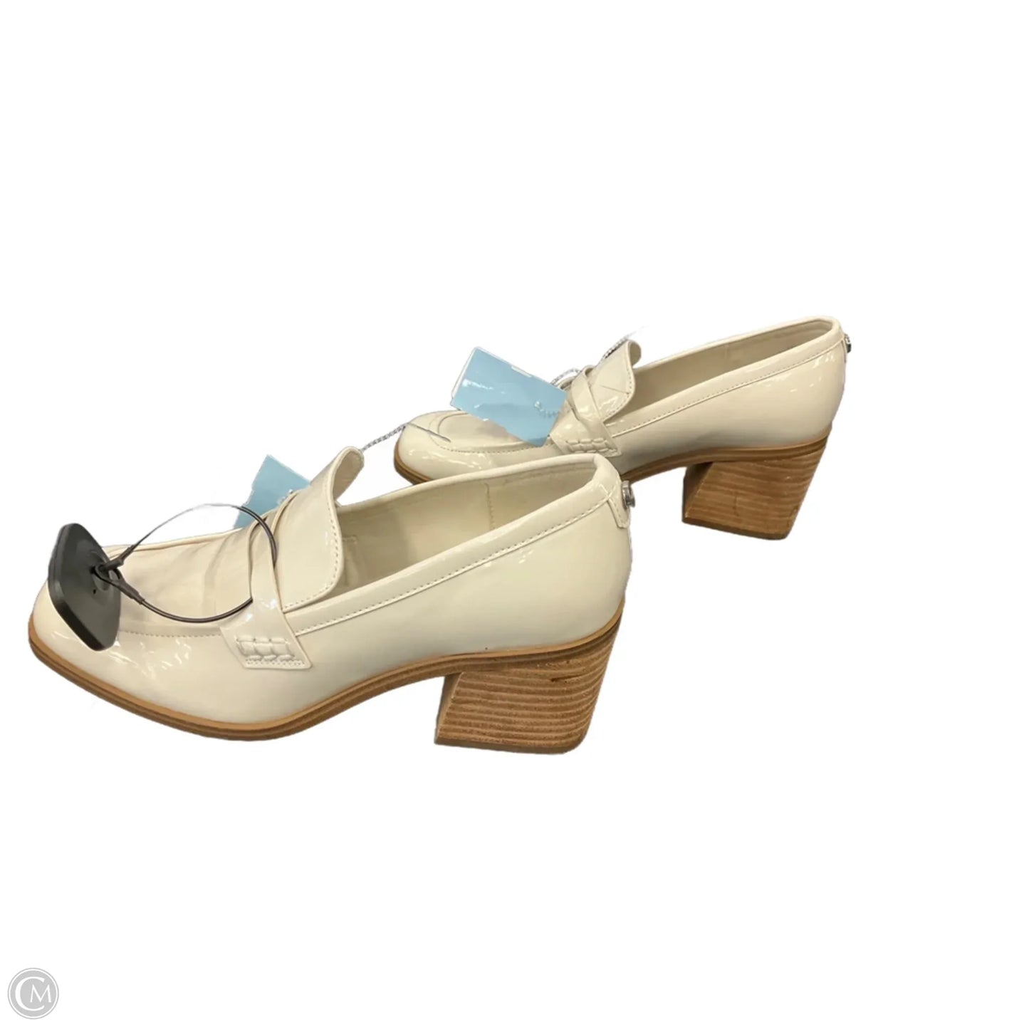 Shoes Heels Block By Marc Fisher In White, Size: 7.5