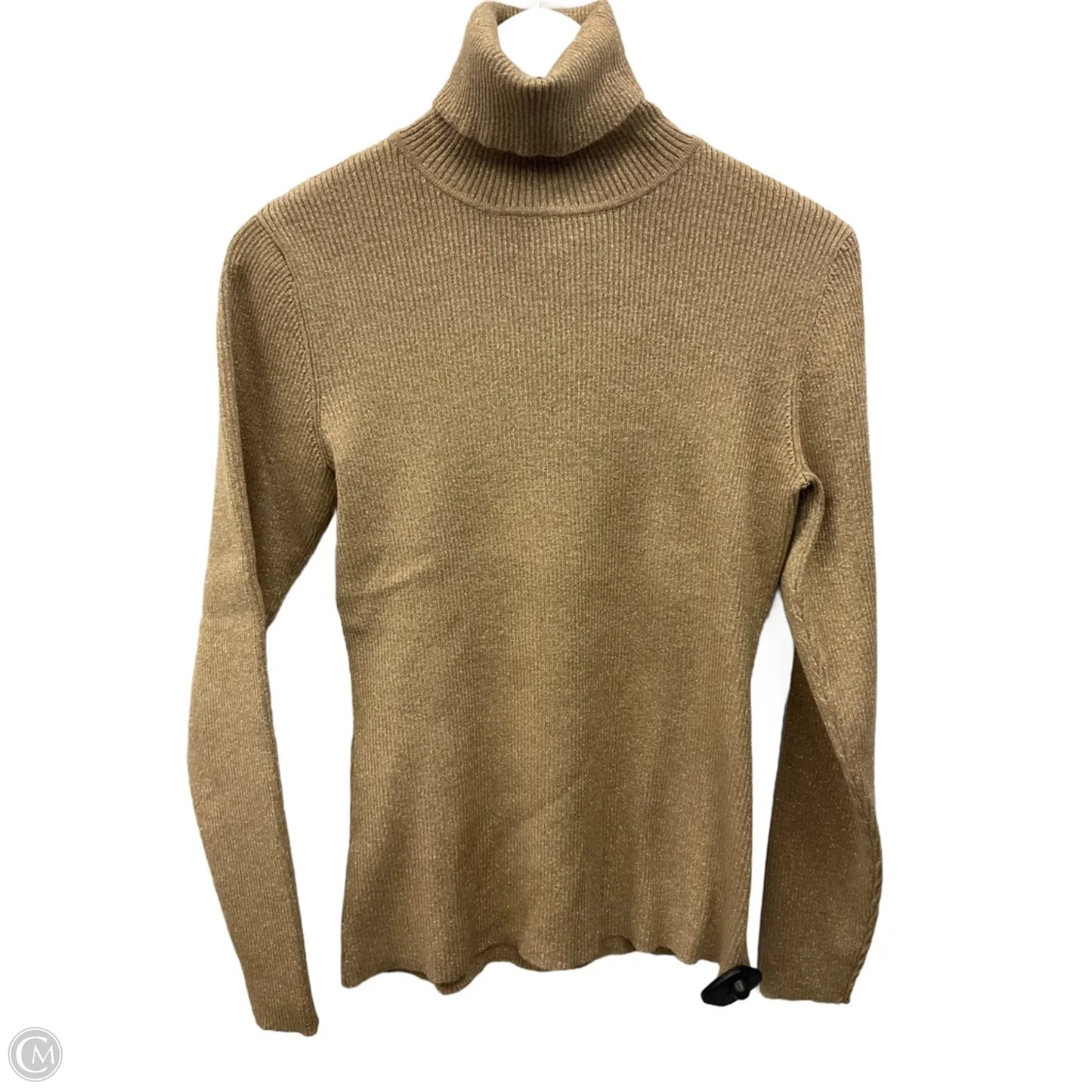 Top Long Sleeve By Liz Claiborne In Gold, Size: M