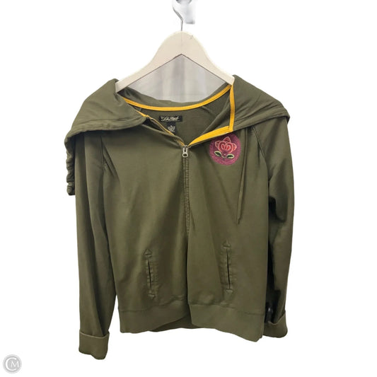 Sweatshirt Hoodie By Lucky Brand In Green, Size: Xl