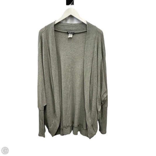 Cardigan By Heimish Usa In Grey, Size: 2x