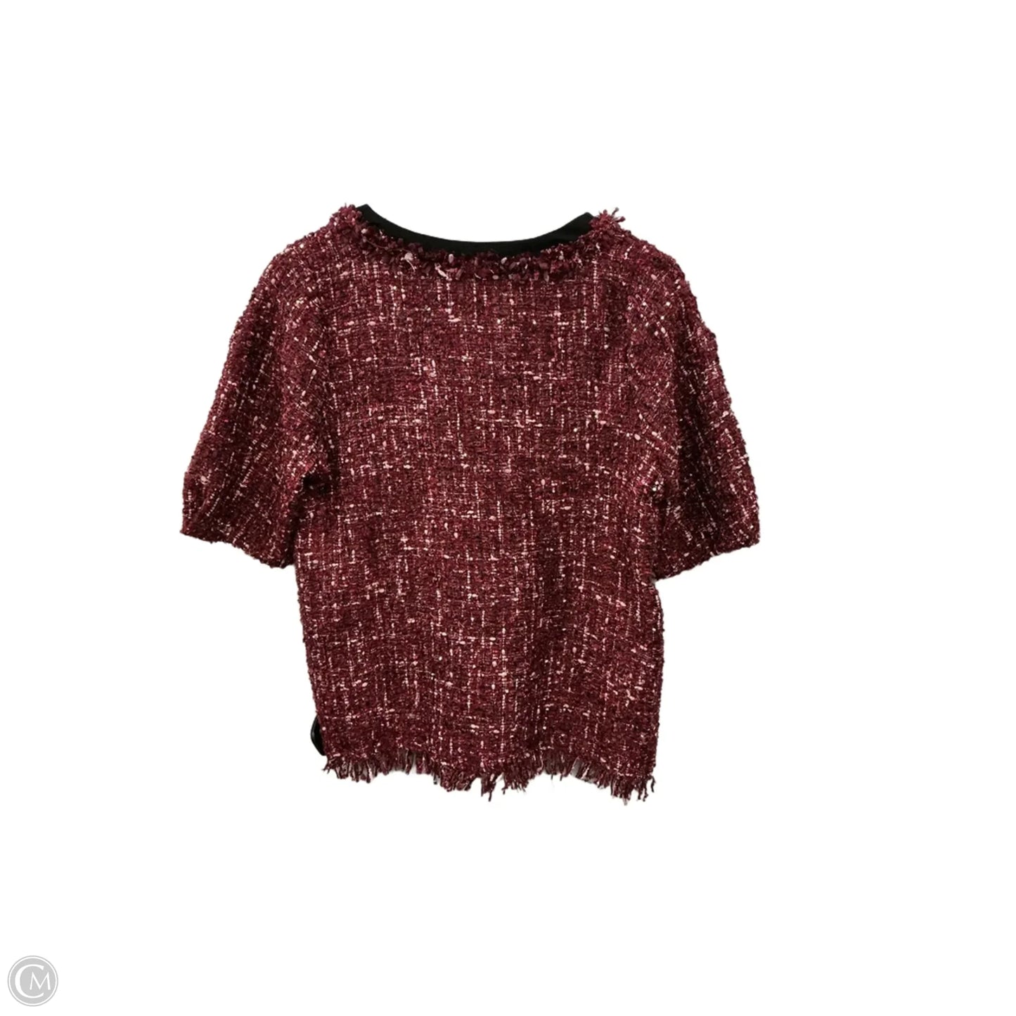 Top Short Sleeve By Entro In Red, Size: S