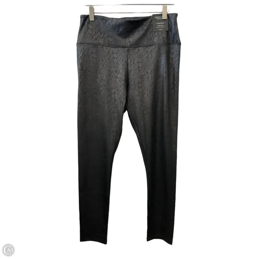Pants Leggings By Simply Vera In Black, Size: L