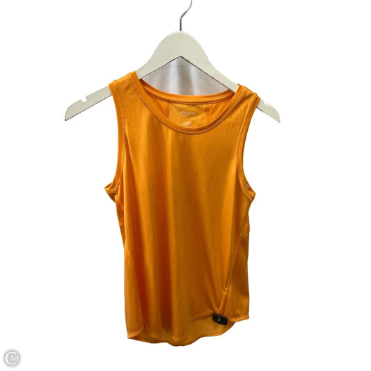 Athletic Tank Top By Tek Gear In Orange, Size: S