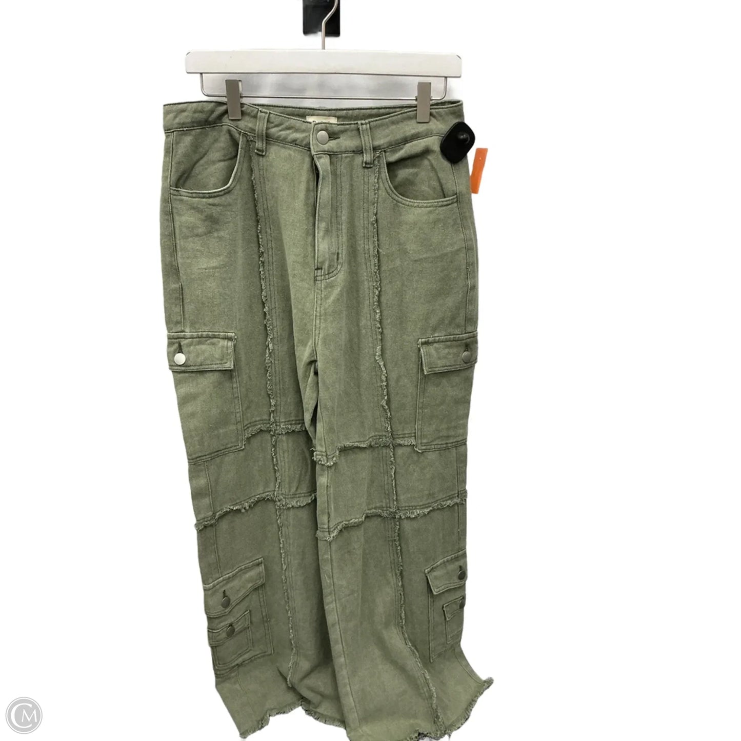 Pants Cargo & Utility By Pol In Green, Size: L