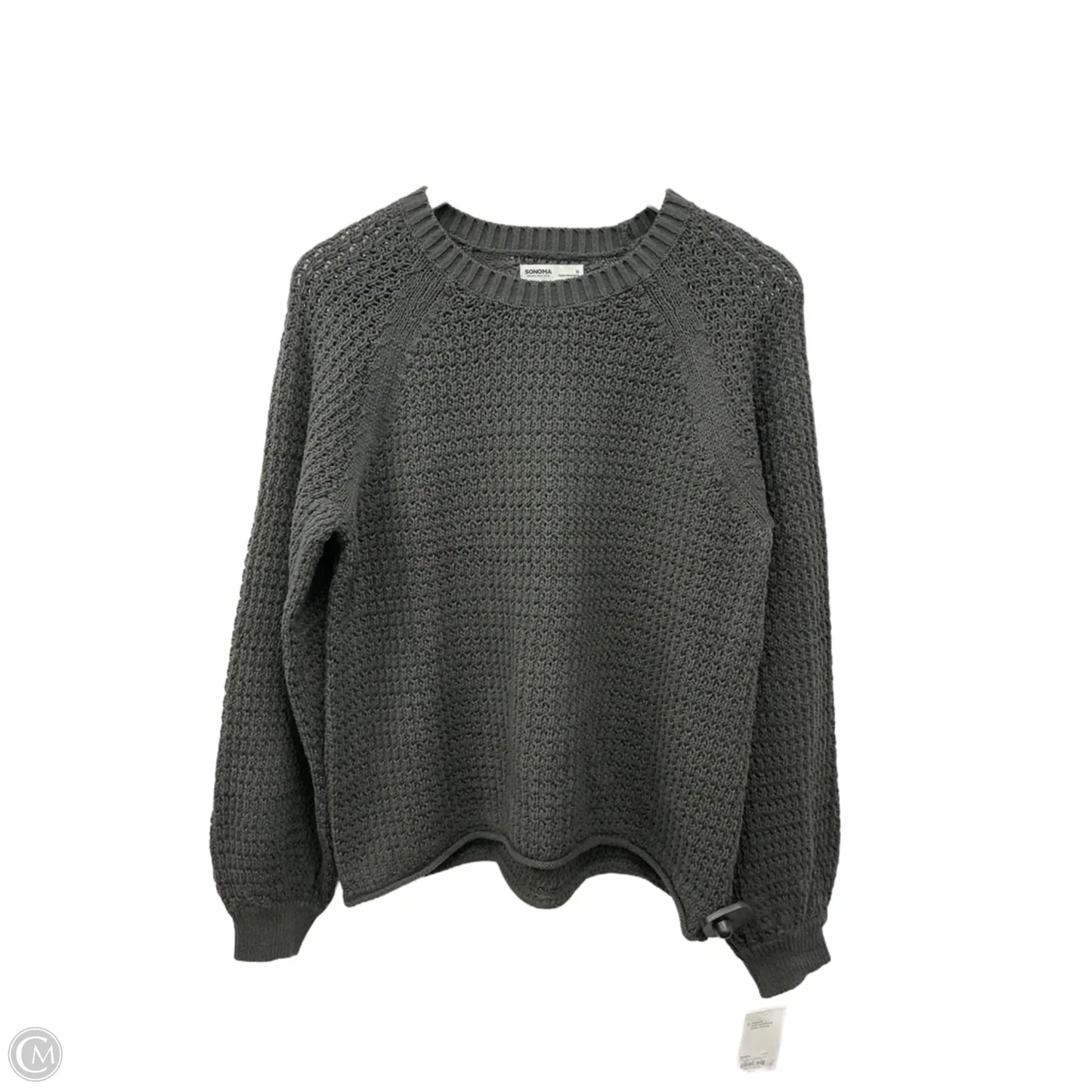 Sweater By Sonoma In Grey, Size: M