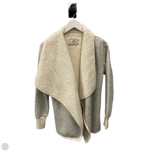 Cardigan By Abercrombie And Fitch In Grey, Size: M