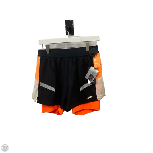 Athletic Shorts By Brooks In Black, Size: M
