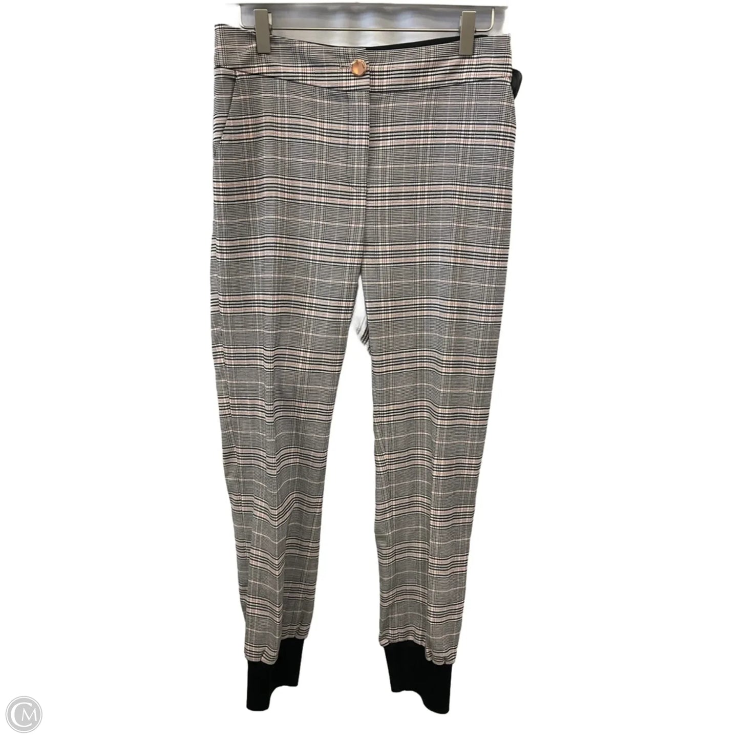 Pants Joggers By Ted Baker In Black & Pink, Size: 2