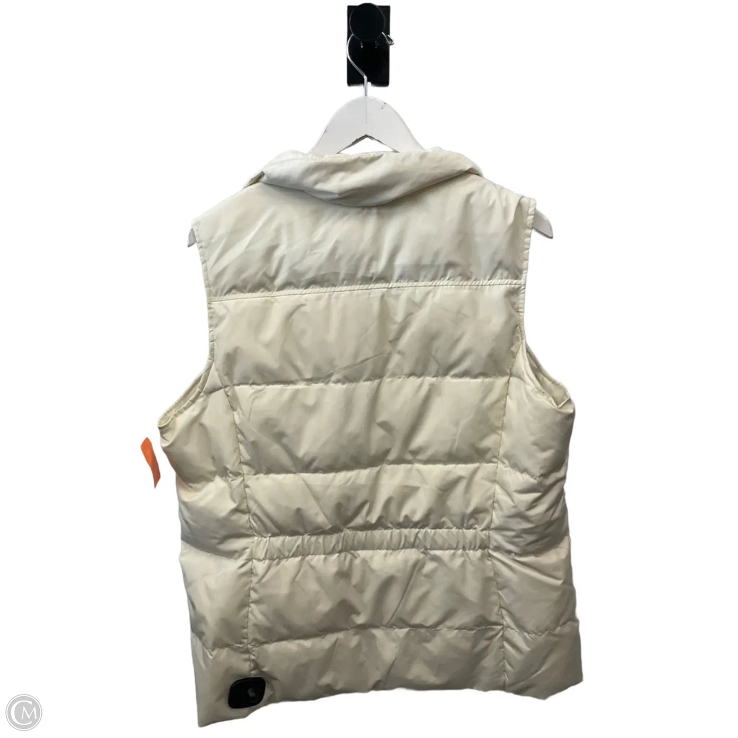 Vest Puffer & Quilted By Lands End In Cream, Size: L