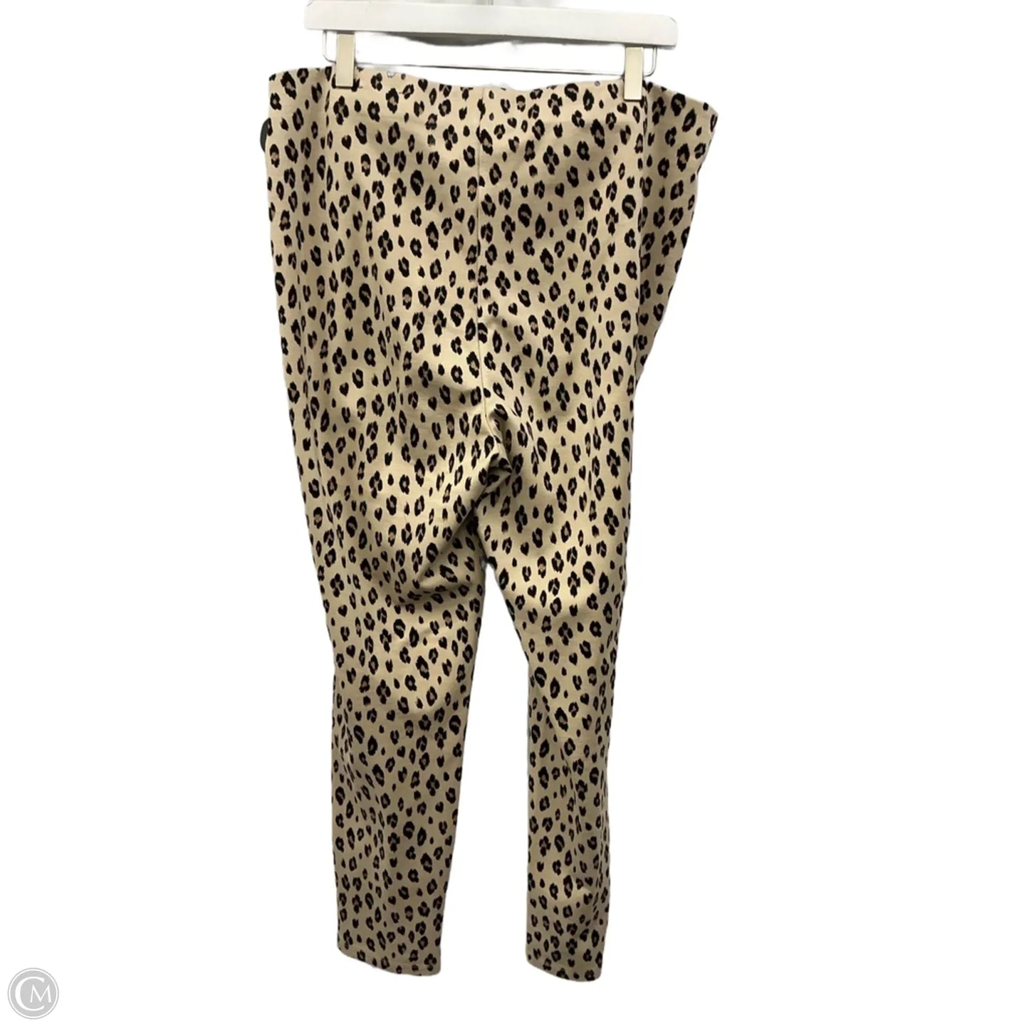Pants Leggings By Chicos In Animal Print, Size: Xl