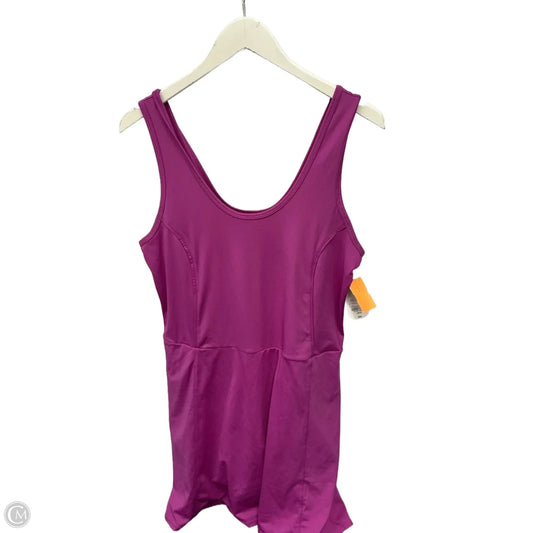 Athletic Dress By Xersion In Purple, Size: L