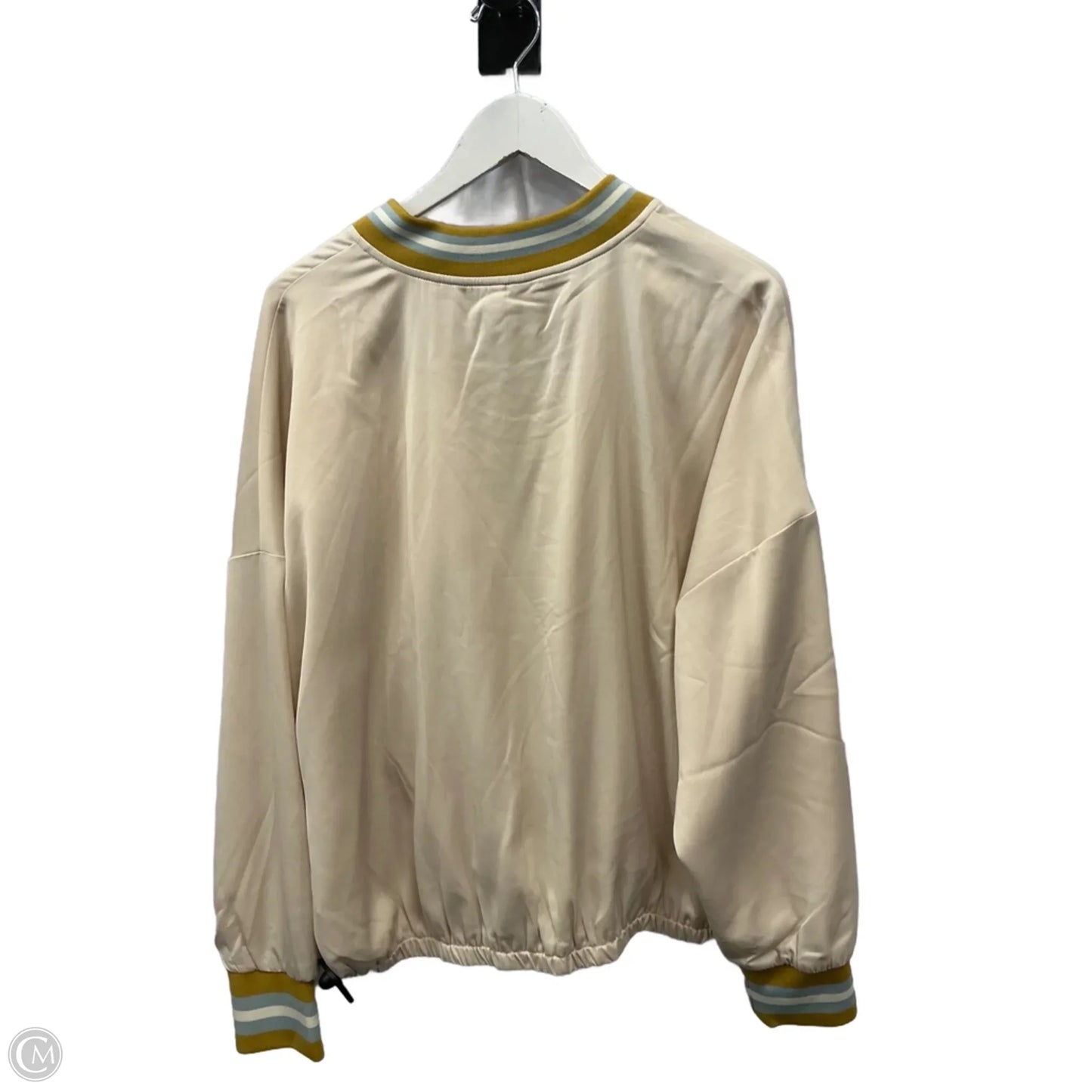 Jacket Other By Hem & Thread In Cream, Size: L