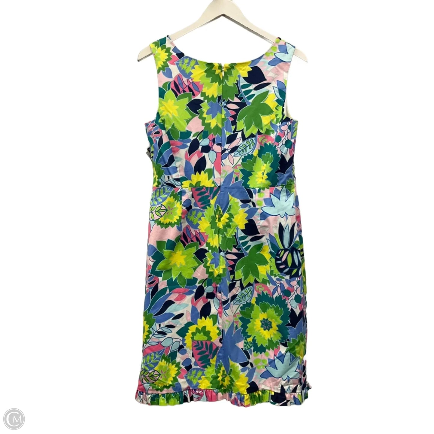 Dress Casual Short By Talbots In Blue & Green, Size: M