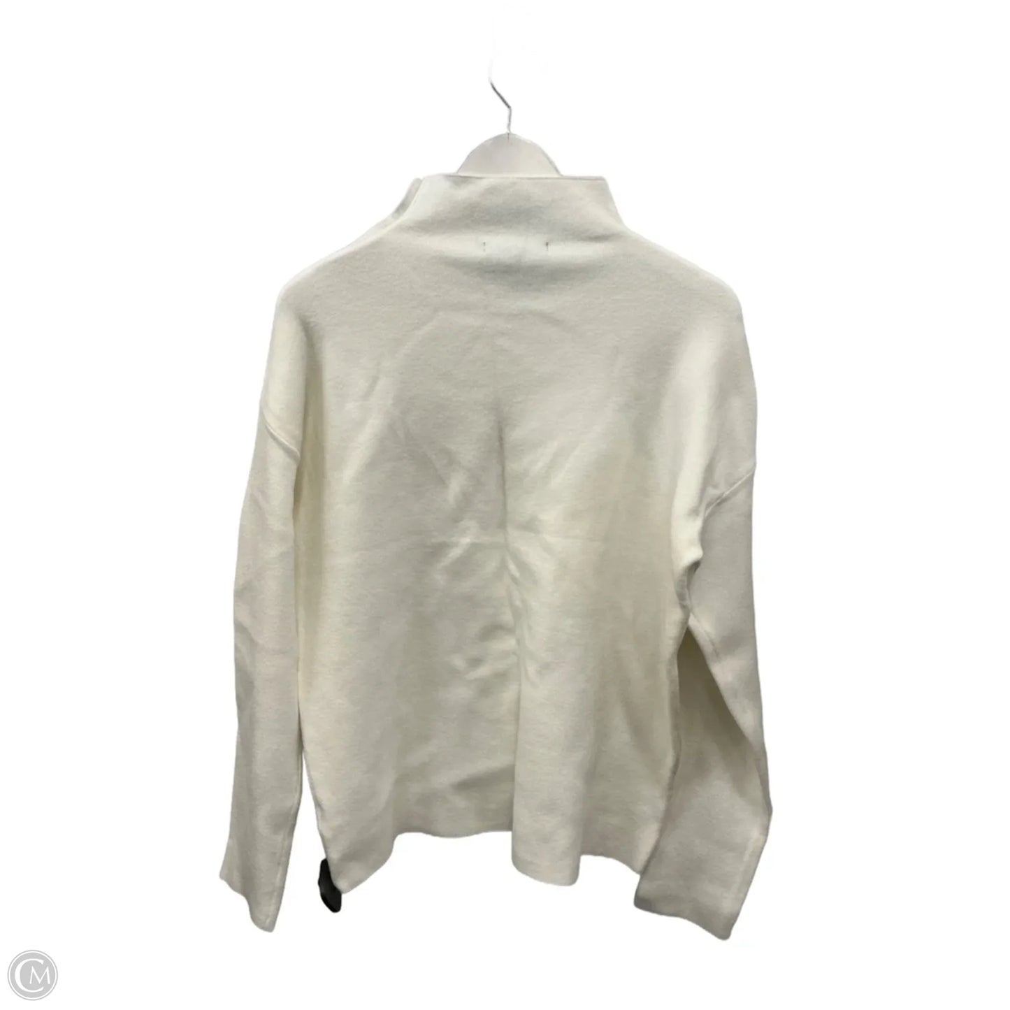 Top Long Sleeve By Tahari In White, Size: L