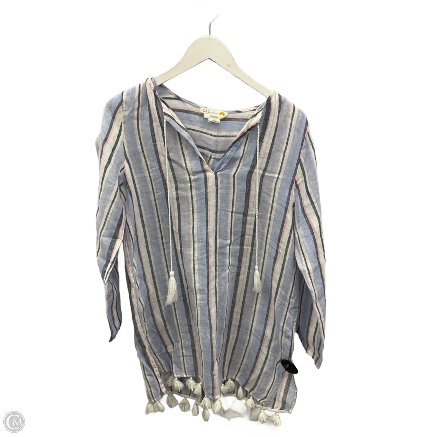 Swimwear Cover-up By C And C In Blue, Size: S