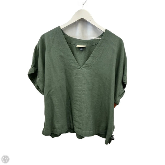 Top Short Sleeve By Universal Thread In Green, Size: Xxl